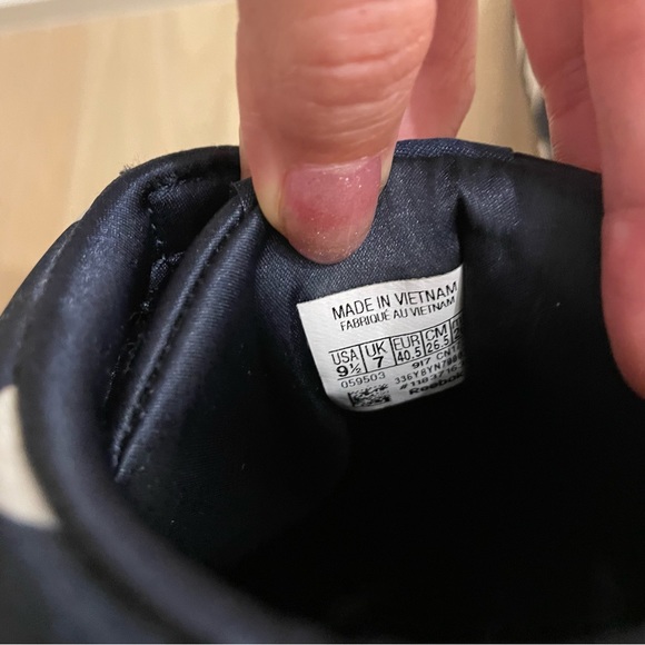 Reebok x ASOS White | Freestyle Satin Dot Sneakers - Picture 4 of 7